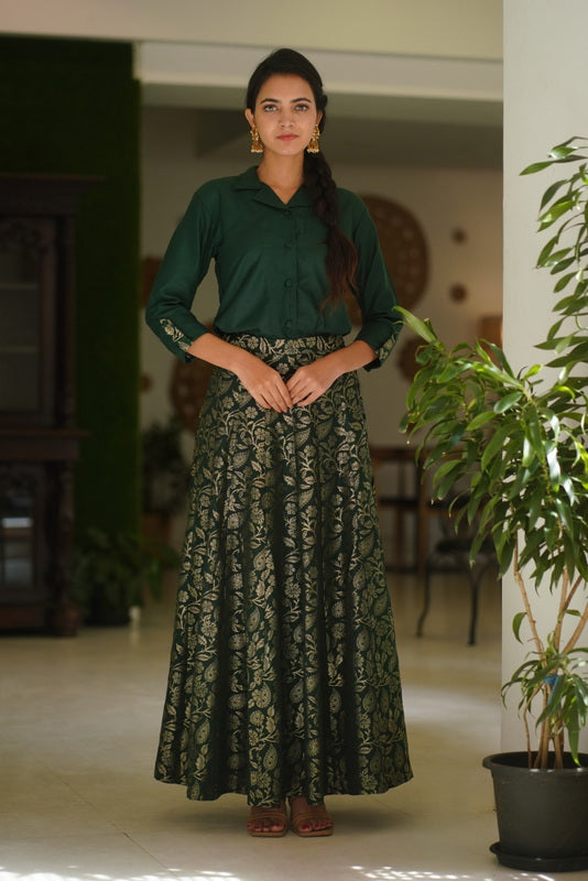 Ziva - Green (Skirt Only)