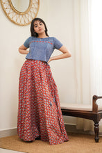 Load image into Gallery viewer, ADITI - SKIRT SET ( L Available)
