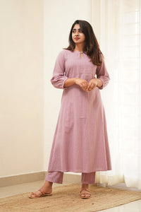 VEENA - LAVENDER KURTI ONLY (L Available)