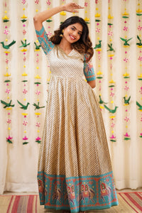 RAADHYA - BLUE MAXI