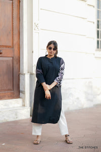 Black B Kurti Only