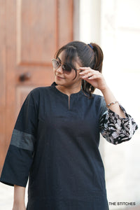 Black B Kurti Only