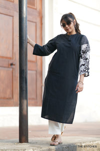 Black B Kurti Only