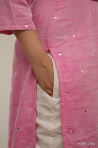 Pink Manjari KURTI ONLY (M Available)