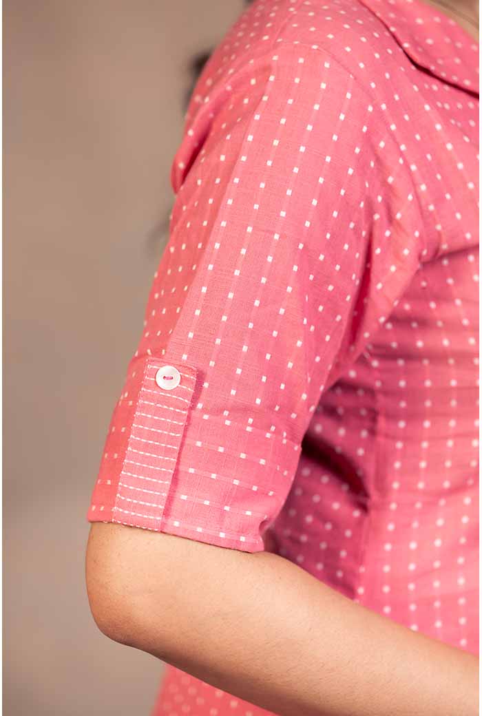 COTTON HANDLOOM SUIT SET