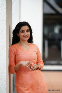 Orange Manjari Kurti only