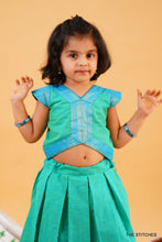 Load image into Gallery viewer, NAINI - TEAL SKIRT SET
