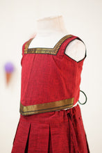 Load image into Gallery viewer, NAANYA - MAROON SKIRT SET
