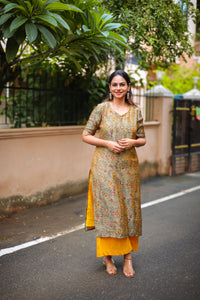 DHANYA YELLOW SET