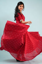 Load image into Gallery viewer, Daksha - Red Maxi
