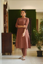 Load image into Gallery viewer, Jillmil Kurti - Chocolate Brown
