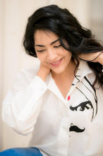 Load image into Gallery viewer, Bharathi Shirt - White
